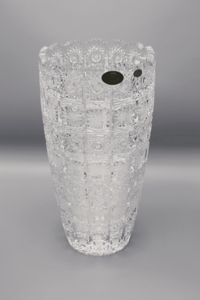 Krištáľová brúsená váza ÚSVIT 30 cm - Image 2