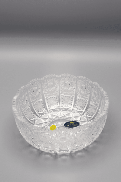 Krištáľová brúsená misa ÚSVIT 16 cm - Image 2