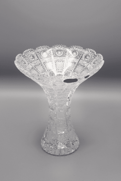 Krištáľová brúsená váza ÚSVIT 20 cm - Image 2