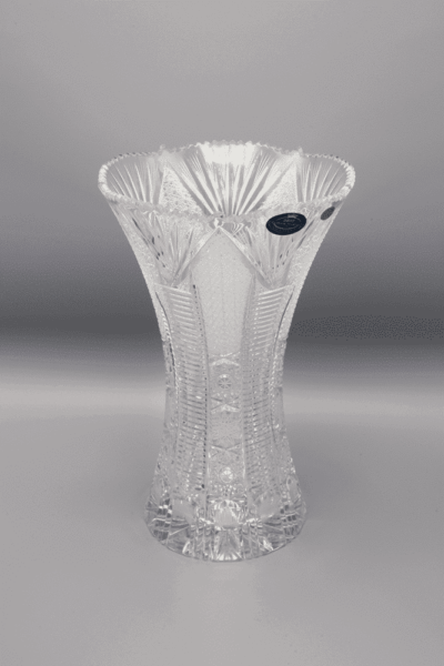 Krištáľová brúsená váza ÚSVIT 25 cm - Image 2