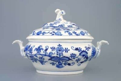 Cibulák – Misa zeleninová oválna 1.5 l – originálny cibuľový porcelán II. akosť