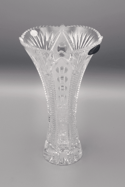 Krištáľová brúsená váza ÚSVIT 20 cm - Image 2