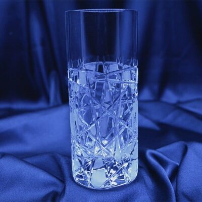 Krištálové brúsené poháre 380 ml set 6 kusov