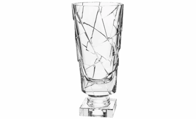 Krištáľová váza Cra ftd vase 38 cm