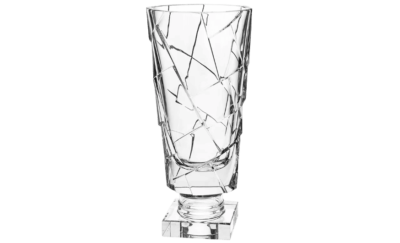 Krištáľová váza Cra ftd vase 38 cm
