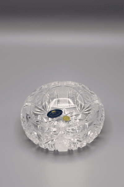 Krištáľový brúsený popolník ÚSVIT 13 cm - Image 2