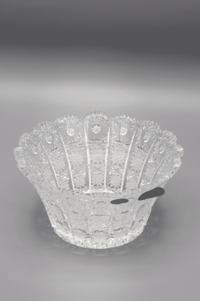Krištáľová brúsená misa ÚSVIT 14 cm - Image 2