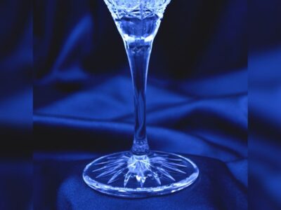 Krištálové brúsené poháre 60 ml set 6 kusov - Image 2