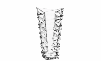 Krištáľová váza Roc vase 30,5 cm