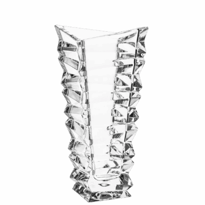 Krištáľová váza Roc vase 30,5 cm