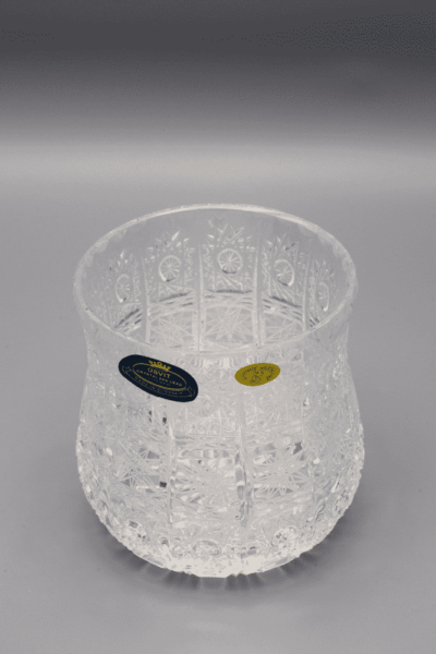 Krištáľová brúsená váza ÚSVIT 10 cm - Image 2