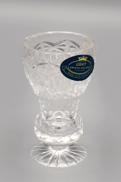Krištáľová brúsená váza ÚSVIT 8 cm - Image 2