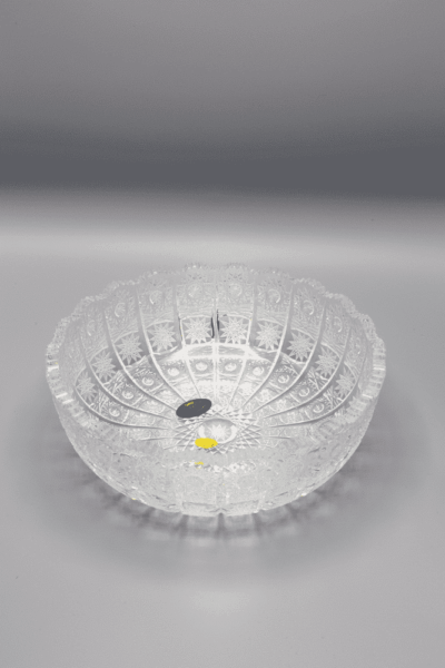 Krištáľová brúsená misa ÚSVIT 21,5 cm - Image 2