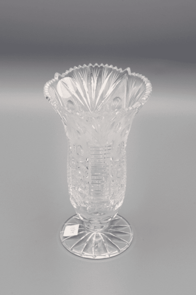 Krištáľová brúsená váza ÚSVIT 16 cm - Image 2