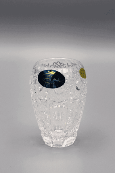Krištáľová brúsená váza ÚSVIT 8 cm - Image 2