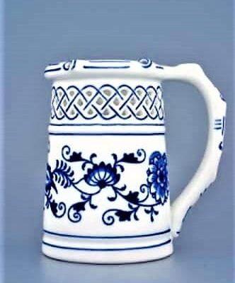 Cibulák – Korbel prelamovaný 0.4 l – originál cibuľový porcelán 1. akosť