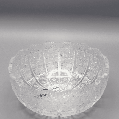 Krištáľová brúsená misa ÚSVIT 18 cm