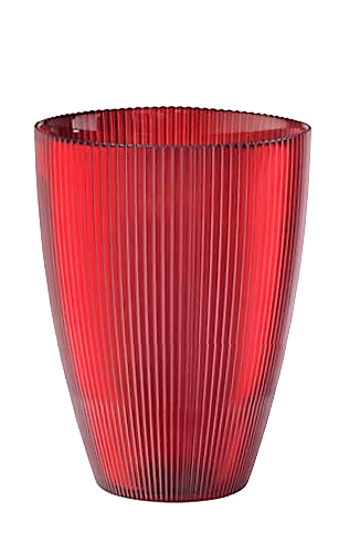 Váza BURA červená H24