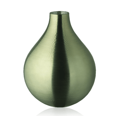 Váza BOMBEJ šampaň D28,7 cm H37,5 cm