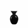 Váza PALLO čierna H20 cm