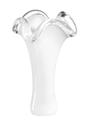 Váza CLESLIA biela H20 cm