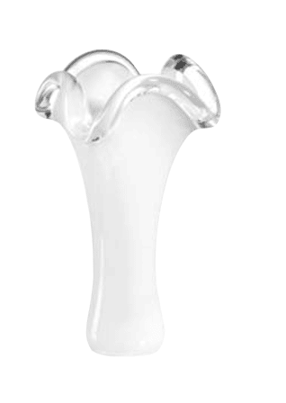 Váza CLESLIA biela H20 cm
