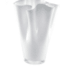 Váza WAIVA opálovo biela H30 cm