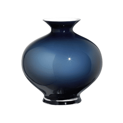 Váza AURORITA modrá H30 cm