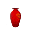 Váza ELIOT červená H40 cm