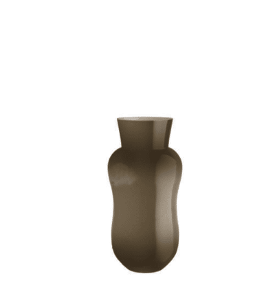 Váza NUVOLTA dymová opál H40 cm