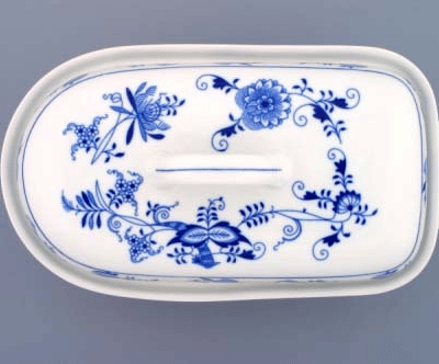 Cibulák – Pekáč veľký, 36 x 19,5 cm – originálny cibuľový porcelán 1. akosť