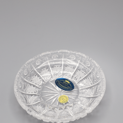 Krištáľový brúsený tanier ÚSVIT 11 cm