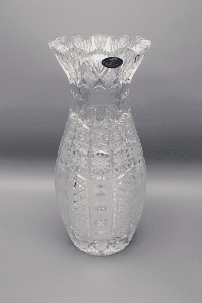 Krištáľová brúsená váza ÚSVIT 30 cm - Image 2