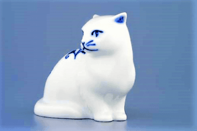Cibulák – Mačka 8 cm – originál cibuľový porcelán 1. akosť - Image 2