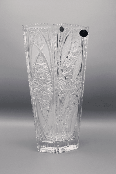 Krištáľová brúsená váza ÚSVIT 30 cm - Image 2
