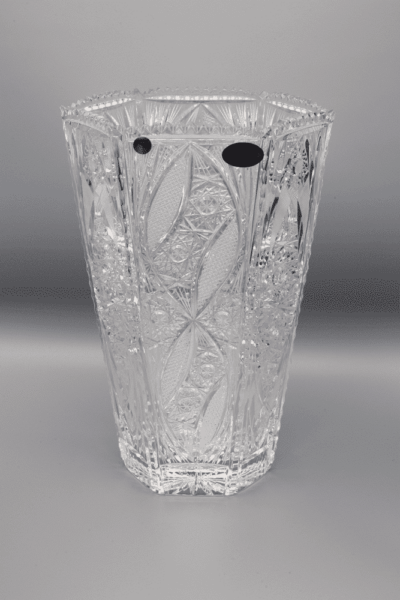 Krištáľová brúsená váza ÚSVIT 30 cm - Image 4
