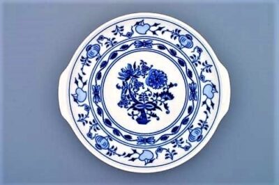 Cibulák – Tanier s ušami 24,6 cm – originál cibuľový porcelán 1. akosť
