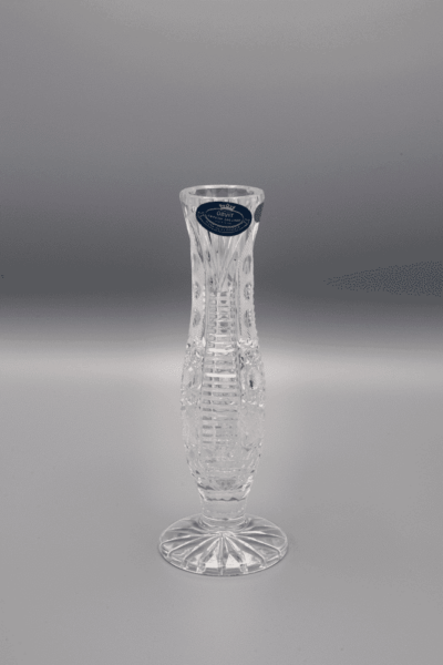 Krištáľová brúsená váza ÚSVIT 21 cm - Image 2