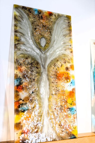 Umelecké sklo Veronika Rusňáková 42x84 cm - Image 2