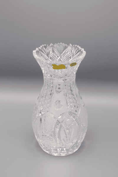 Krištáľová brúsená váza ÚSVIT 21 cm - Image 2
