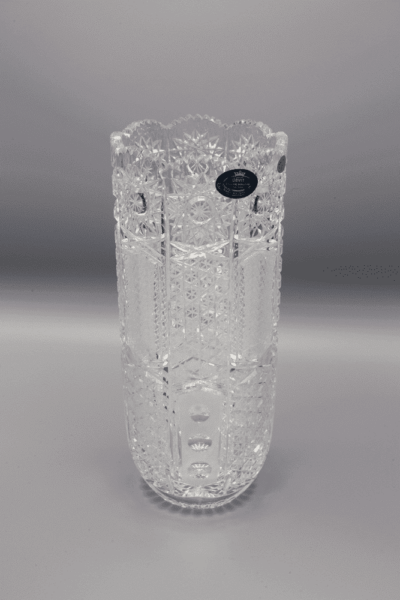 Krištáľová brúsená váza ÚSVIT 25 cm - Image 2