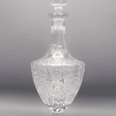 Krištáľová brúsená fľaša ÚSVIT 850 ml