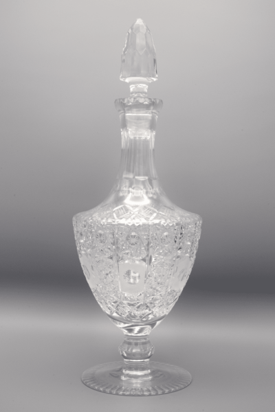 Krištáľová brúsená fľaša ÚSVIT 850 ml