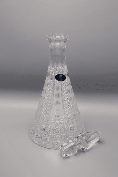 Krištáľová brúsená fľaša ÚSVIT 850 ml - Image 2