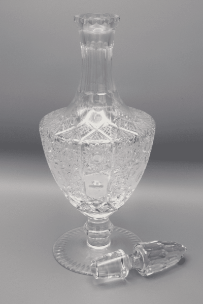 Krištáľová brúsená fľaša ÚSVIT 850 ml - Image 2