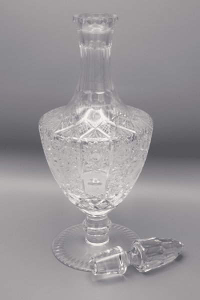 Krištáľová brúsená fľaša ÚSVIT 850 ml - Image 2