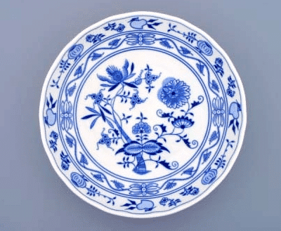 Cibulák – Miska na kompót 26 cm – originál cibuľový porcelán 1. akosť