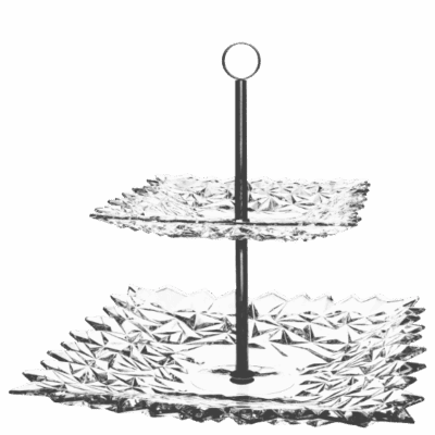 Miska Gla two tier plate 30,5 cm