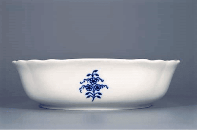 Cibulák – Misa šalátová 4-hranná 19 cm – originálny cibuľový porcelán 1. akosť - Image 2
