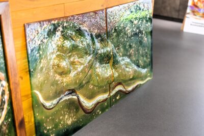 Umelecké sklo Veronika Rusňáková 186x96 cm - Image 2